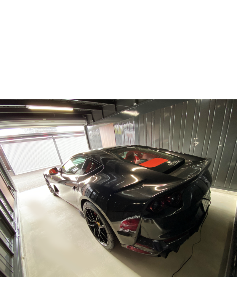 ガレージ躯体は業界No.1!信頼のブランド「イナバ製」耐久性は抜群です。