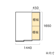 Jタイプ（1.7畳）奥深タイプ