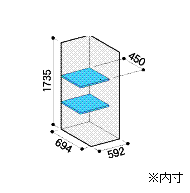 Vタイプ（0.3畳）