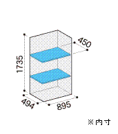 Pタイプ（0.3畳）