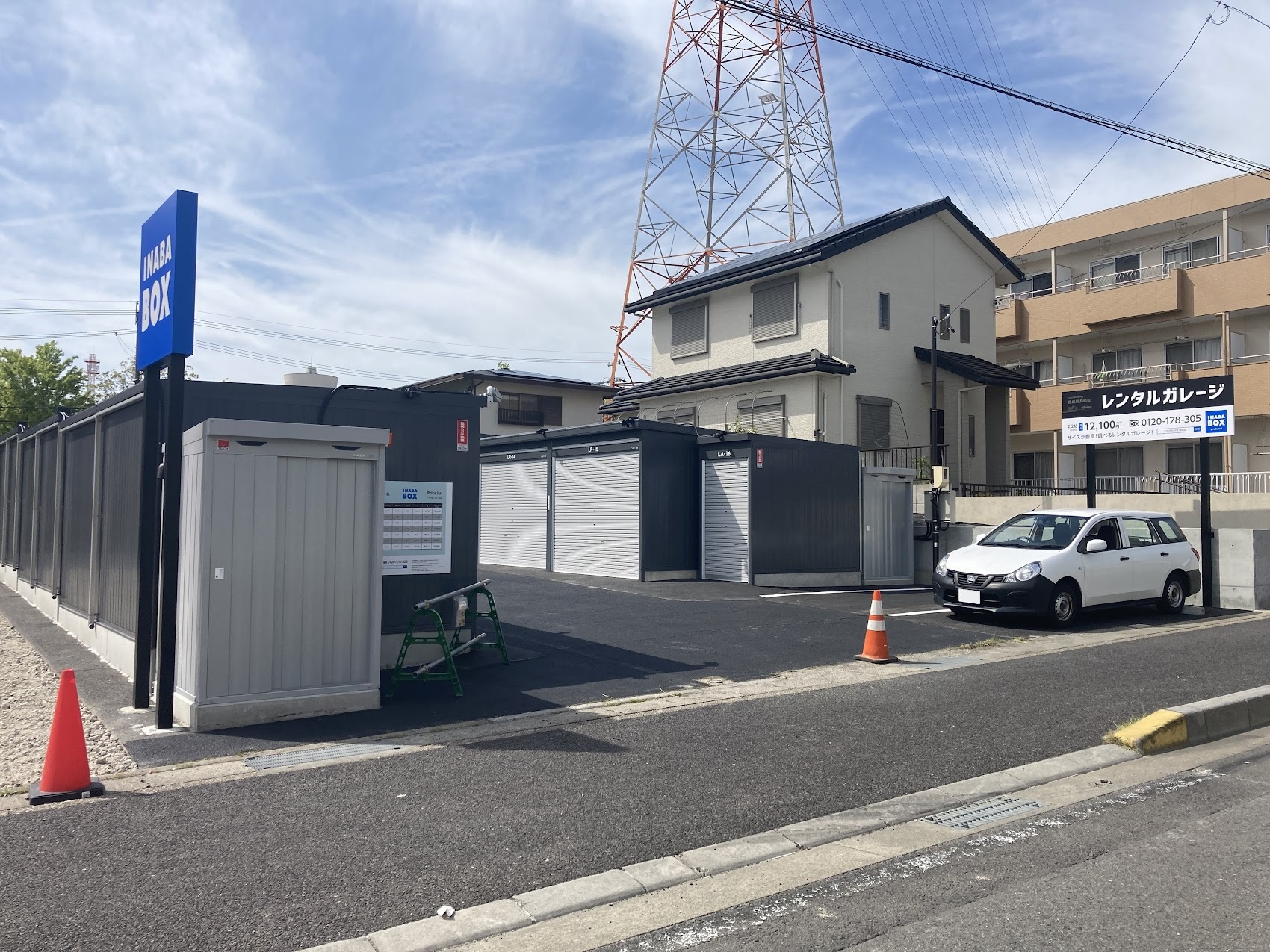 イナバボックス神沢店 店舗全体