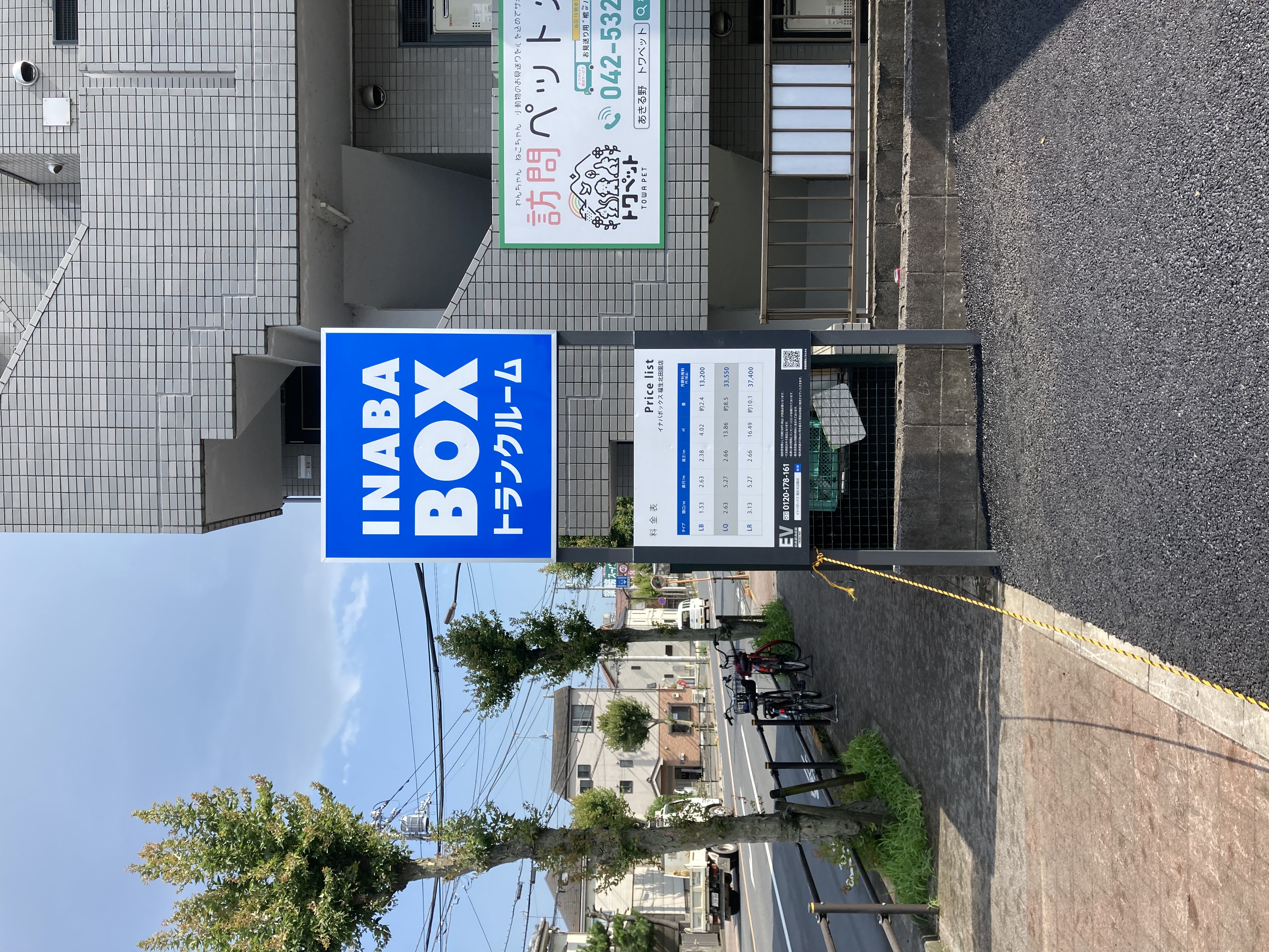 イナバボックス福生北田園店 看板