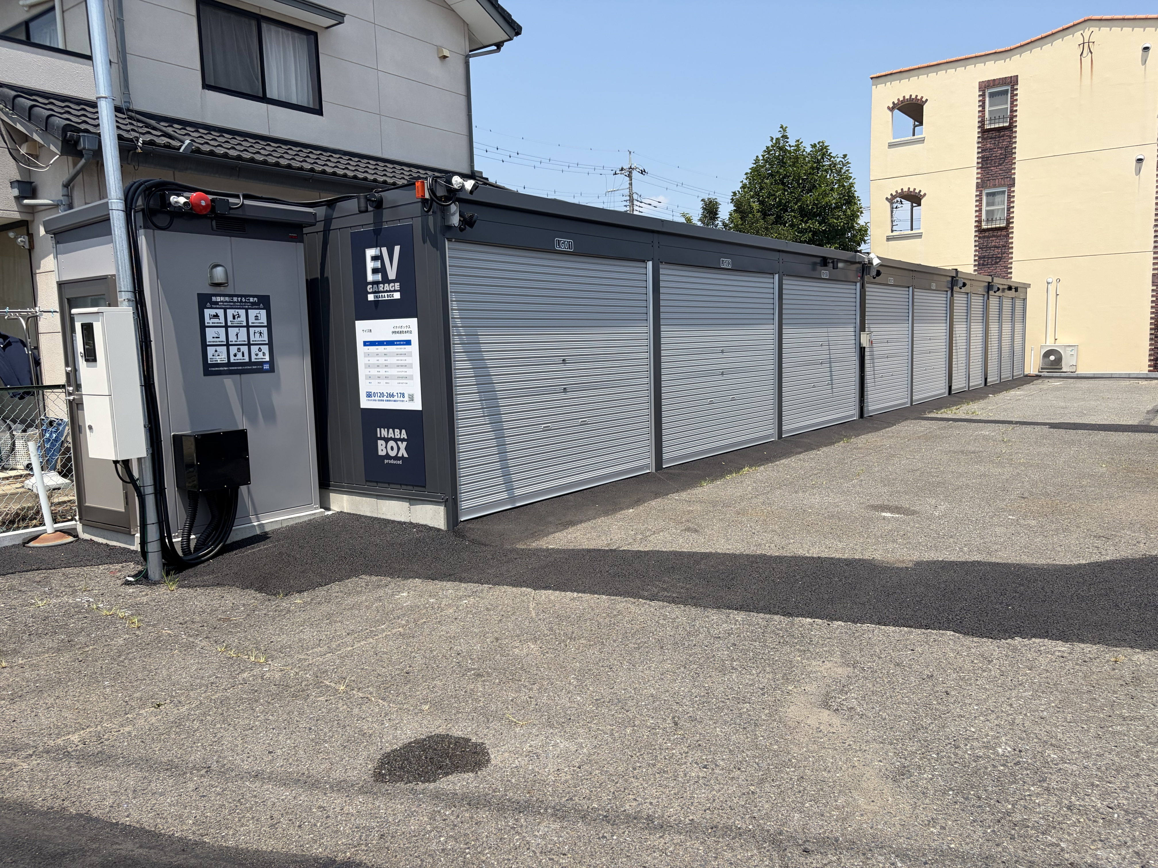 【2026年7月30日OPEN】イナバボックス伊勢崎連取本町店 敷地内
